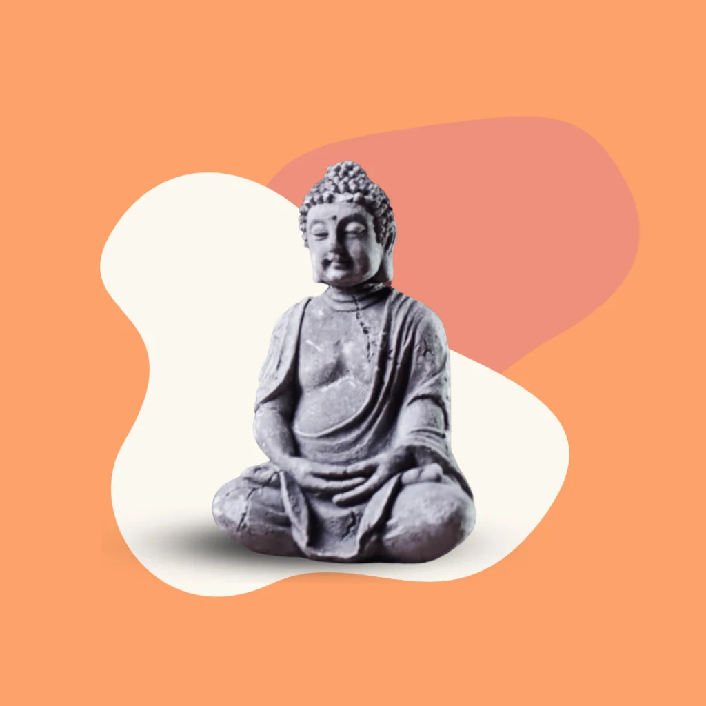 Buddha Dinge sind Coaching Werte